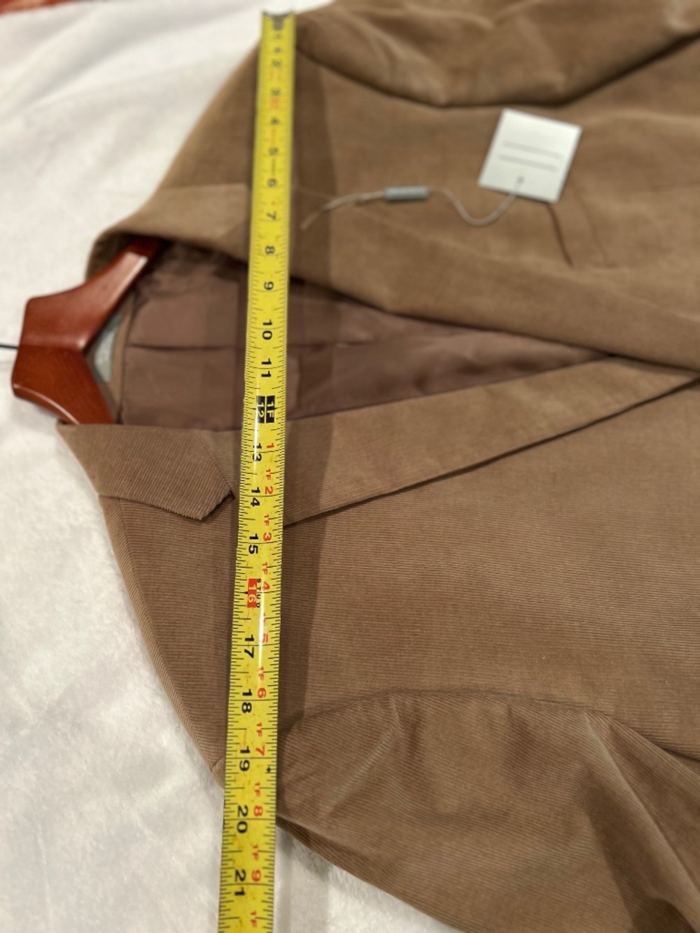 Architect Camel Corduroy Blazer/Suit Jacket - Picture 6 of 9